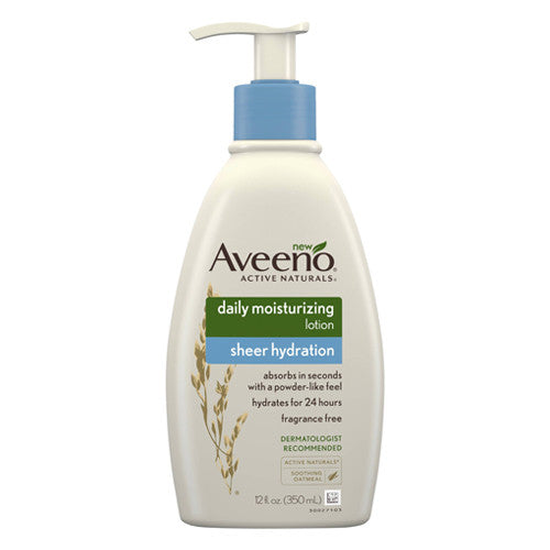 Aveeno Sheer Hydration Daily Moisturizing Lotion, 12 oz